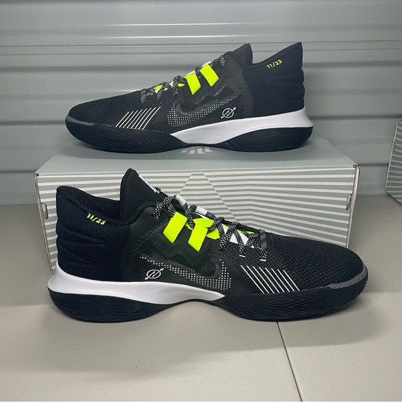 Nike Kyrie Flytrap 5 Black Cool Grey Size 12 CZ4100-002 Men’s Shoes NEW. - Picture 2 of 5